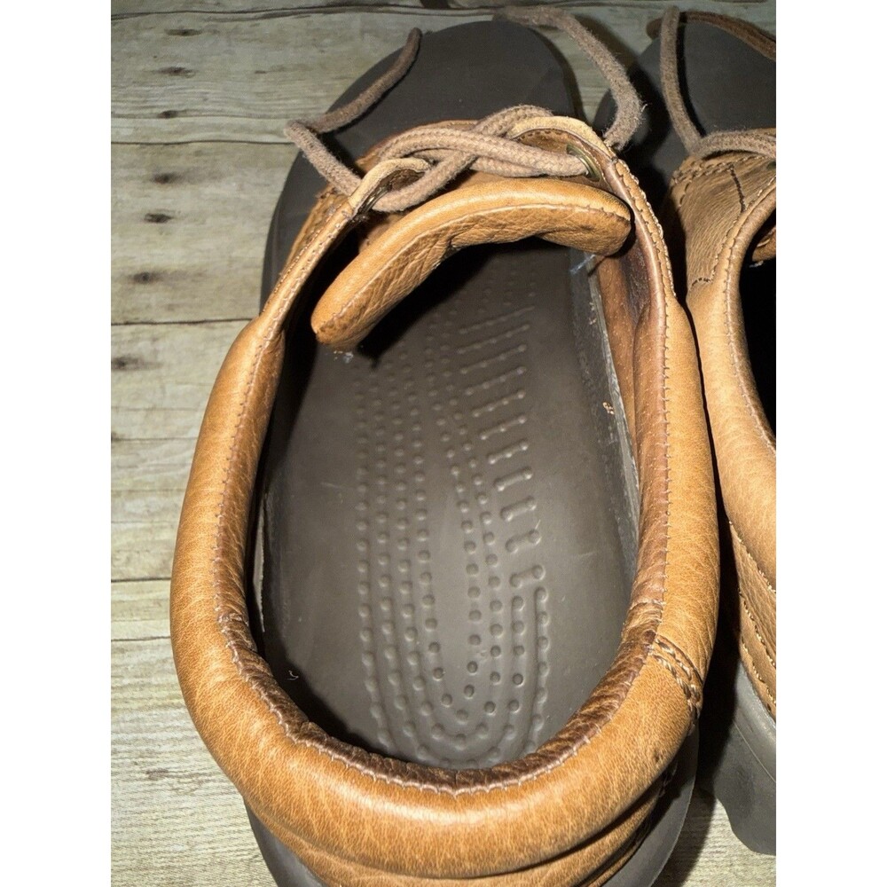 Mens Croc Water Shoes W/Leather Upper Size 9 In Excellent Shape Ready For Action - Picture 8 of 9